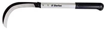 Darlac Sickle DP755 Garden Scythe, Cutting Undergrowth Vegetation, Carbon Steel Blade