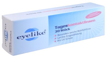 Eyelike Tageskontaktlinsen daily, 30er Packung, -3,50 Dioptrien