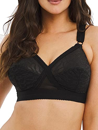 Playtex Reggiseno Senza ferretto Criss Cross Classico Donna x1, Nero, 36/4C
