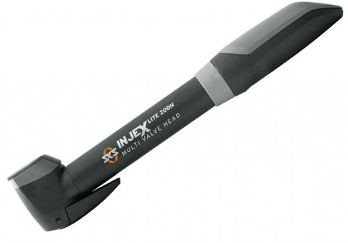 Minipumpe SKS Injex Lite Zoom 2012 Multi Valve Head mit Flaschenhalterclip