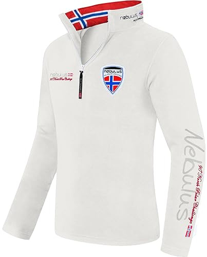 Nebulus Fleecepullover SKANDINAVIA T060 (Modell: Q1000 - Herren, Gardenia; Größe: M) FBA