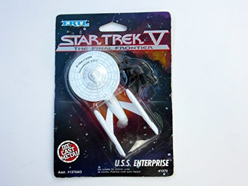 Enterprise NCC 1701 A - Ertel Metall Modell - Star Trek V - original von 1989
