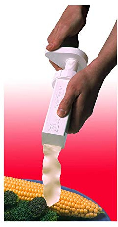 Max Space Butter Dispenser - American Made Original White