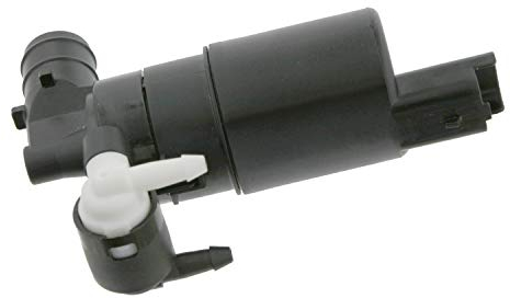febi bilstein 24453 Waschwasserpumpe/Wischwasserpumpe für Scheibenreinigungsanlage, 12 Volt, 1 Stück