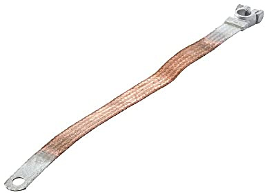 HELLA 8KX 719 757-001 Masseband - 12/24V - 80A - Batteriepol-Ø: 15.9mm - Länge: 400mm - Querschnitt [mm²]: 21mm²