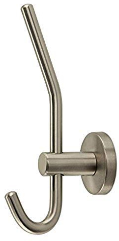 SOTECH Exklusiver Garderobenhaken Evita echt Edelstahl 175 x 50 x 80 mm | Kleiderhaken Mantelhaken