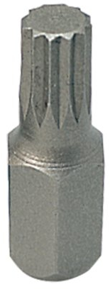 KS Tools 930.3010 - Embout de Vissage XZN®, L.30 mm - A 10 mm - M10 - En Acier Nickelé