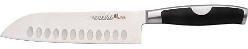 IMEX EL ZORRO Quttin Moaré Couteau Santoku alvéolé 18 cm