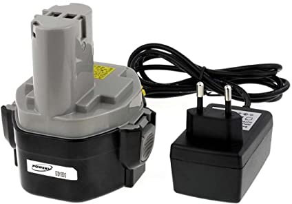 Powery Batería para Makita Radio de Trabajo DMR105 Li-Ion Incl. Cargador 2000mAh
