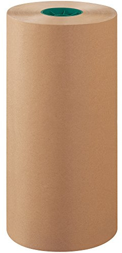 BOX USA BBP1840K Unbleached Butcher Paper Rolls, 18 x 1000', Kraft