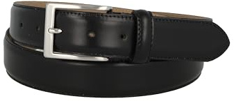 Herren Gürtel 2160, Gr. 95, Schwarz (Schwarz)