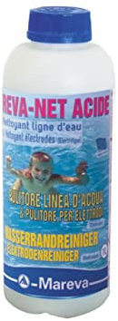 Nettoyant ligne d'eau piscine 1 l Mareva calcaire