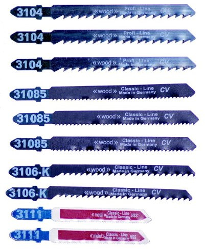 Connex COM300345 Stichsägeblatt Box, 10-teilig, Uni Basic