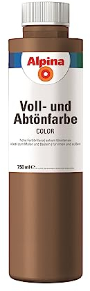 Alpina COLOR Voll- und Abtönfarbe Candy Brown 750ml seidenmatt