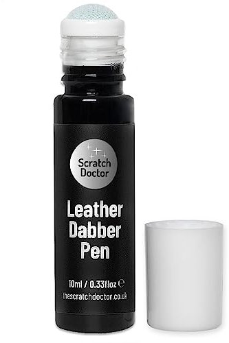 Scratch Doctor Leather Repair Pen Scratch Remover Colour Repair for Leather Faux Vinyl Furniture Sofas Car Seats Shoes Bags (Black, 10ml)