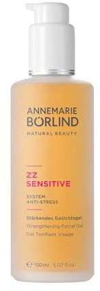 ANNEMARIE BÖRLIND ZZ SENSITIVE Stärkendes Gesichtsgel 150 ml | Feuchtigkeitsspendendes Gesichtsgel, Belebende Gesichtspflege, Reduziert Hautirritationen, Ausgleichend, Goldene Orchidee