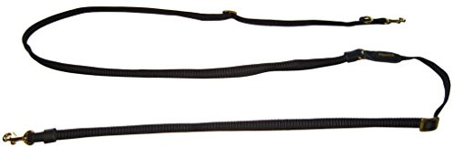 Niggeloh Hundeumhängeleine Deluxe, schwarz, 121200012