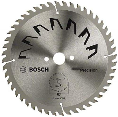 Bosch 1x Cirkelsågklinga Precison (Cirkelsågblad för Trä, Ø 216 x 2.5/1.5 x 30 mm, 60 Tänder, ATB, Tillbehör Cirkelsågar)