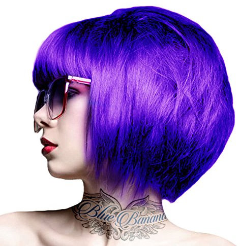Renbow Crazy Color Semi-Permanent Hair Dye Color Cream - Violette 100ml