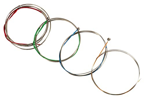 Classic Cantabile CL-34 Cellosaiten Satz 3/4 (glatte Oberfläche, rund gewickelt, jede Saite in beschrifteter Einzelhülle, im Set / 4-saitig)