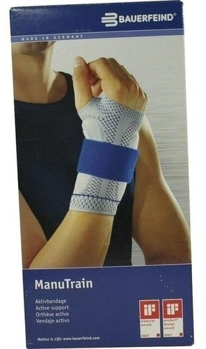 MANUTRAIN Handgelenkbandage links Gr.1 natur 1 St