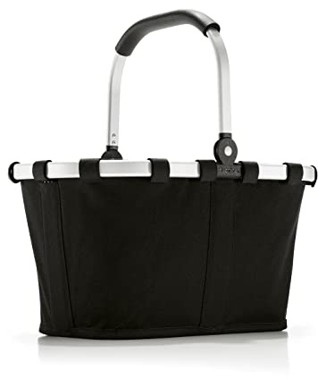 reisenthel carrybag XS - Panier à provisions solide avec une poche intérieure pratique - Design élégant et imperméable à l'eau, Couleur:schwarz Noir