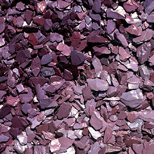 Buildershop UK 40mm Plum Slate Chippings Bulk Bag