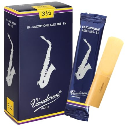Vandoren SR2135 Traditionell Alt Saxophon Blätter - 3.5 holz