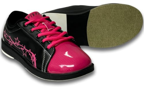 Pyramid Damen Rise Black/Hot Pink Bowlingschuhe