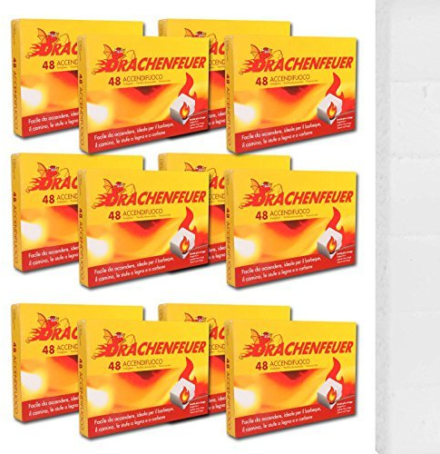 Drachenfeuer - Grillanzünder Kohlenanzünder Kerosin 576 Würfel