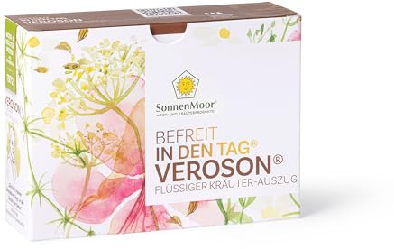 SonnenMoor Veroson Minipack 3 x 100 ml - Befreit in den Tag - flüssige Kräuter zum Einnehmen
