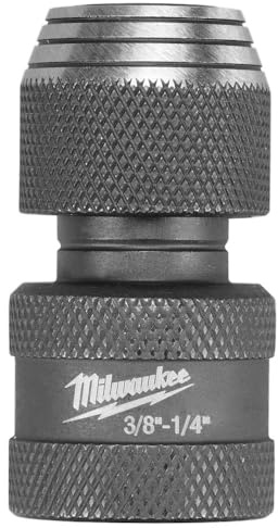 Milwaukee Electric Tool 48-03-4405 Electric Shockwave Impact Socket Adapter, 3/8