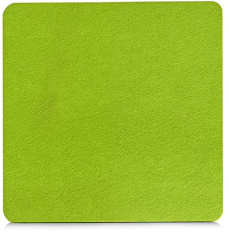 Feltro di vetro sottobicchiere, Set di pezzi verde