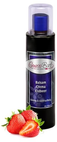 Geniess-Bar! Balsamico Creme Erdbeer (0,26 Liter) - Premium Crema di Aceto Balsamico di Modena IGP mit 3% Säure