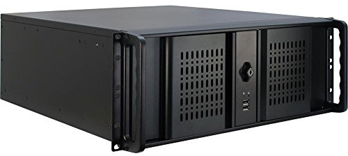 INTER-TECH IPC 4098-S integrierter Luftfilter in einem 19Zoll 48,26cm 6X 5,25 EXT. 5X 3,5 int. 0X 3,5 EXT. o. PSU