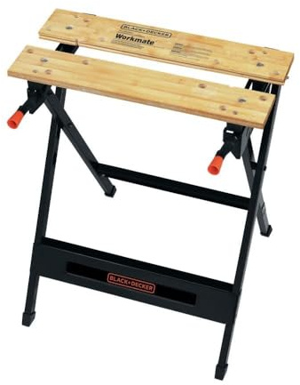 BLACK+DECKER Workmate (WM125) Établi portable, capacité de 158,8 kg