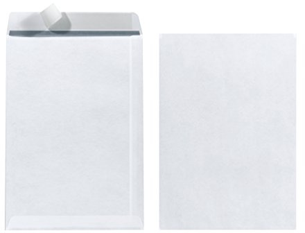 Herlitz Versandtasche C5 90 g Haftklebend, 10 Stück mit Innendruck in Folienpackung, eingeschweißt, weiß