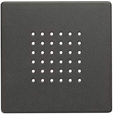 Simon 82052-38 placa de pared y cubierta de interruptor Grafito