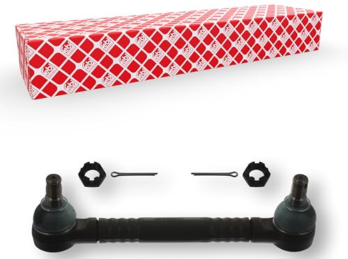 febi bilstein 35190 Verbindungsstange mit Kronenmuttern und Splinten, 1 Stück