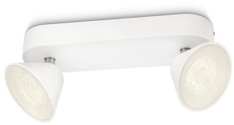 Philips tweed - Foco pared led 2x3w blanco