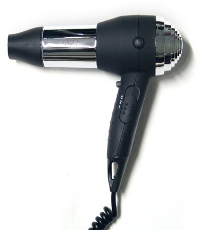 LAVACUR® Hotelfön - Hotelföhn - Föhn, Sicherheitstastschalter PUSH Hotelhaartrockner 8040