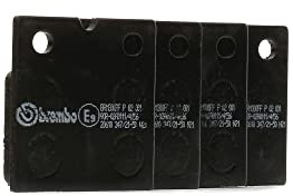 Brembo P02001 bakre bromsbelägg antal 4