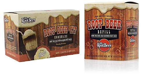 Mr. Root Beer 20041 Home Root-Beer-Making Kit +FREE Refill Kit Value PACK!!!