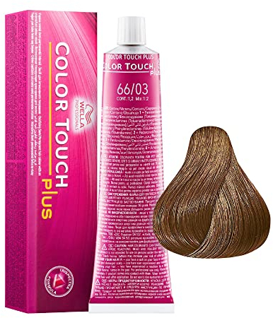 Wella - 66/03 Biondo Scuro Intenso Naturale Dorato Color Touch Senza Ammoniaca- Linea Plus
