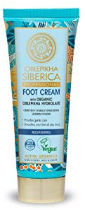 Natura Siberica Crème Pieds à l’Argousier – Hydratation et réparation naturelles au beurre de karité – 75 ml