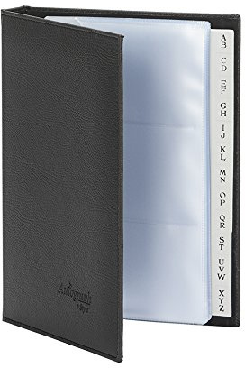 PARDO 615001 Visitenkartenbuch professionel, schwarz