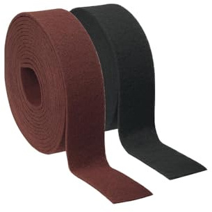 Scotch-BriteTM Clean & Finish Roll CF-RL Maroon 100mm x 10m AMED