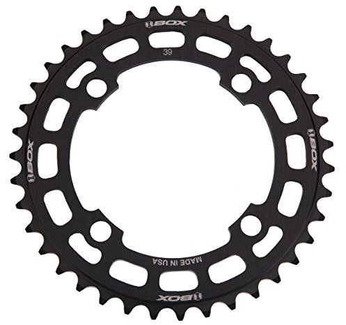 Box Components Plato Box Two BMX 39t, Unisex, Negro, 104mm