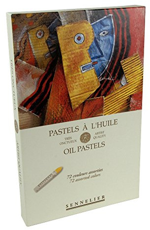 Sennelier Kartonöl-Pastell-Set, 72 Stück, mehrfarbig