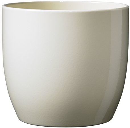 Soendgen Keramik Blumenübertopf, Basel Full Color, vanilla, 16 x 16 x 15 cm, 0069/0016/1591